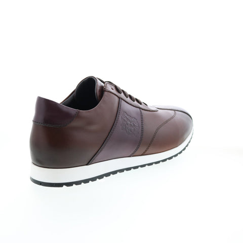 Bruno Magli Carlo MB1CRLE0 Mens Brown Leather Lifestyle Sneakers Shoes