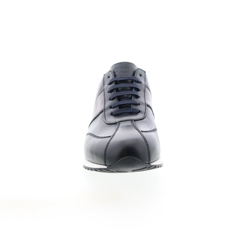 Bruno Magli Carlo MB1CRLN0 Mens Blue Leather Lifestyle Sneakers Shoes
