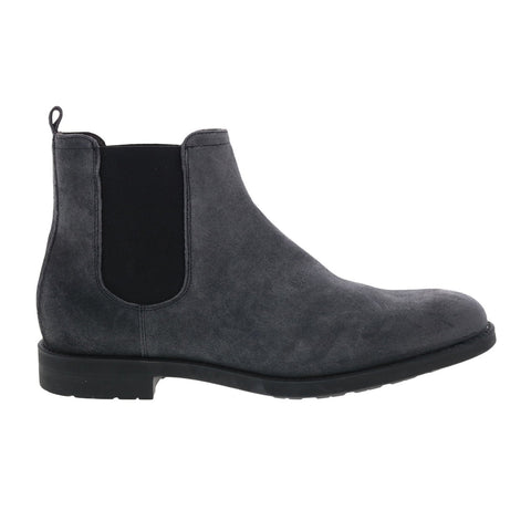 Bruno Magli Canyon MB1CYNF1 Mens Gray Suede Slip On Chelsea Boots