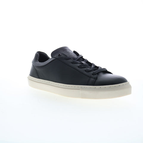 Bruno Magli Diego MB1DGOA0 Mens Black Leather Lifestyle Sneakers Shoes