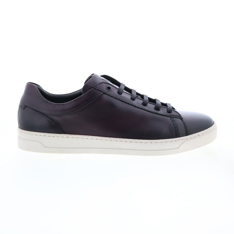 Bruno Magli Diego MB1DGOJ0 Mens Burgundy Leather Lifestyle Sneakers Shoes