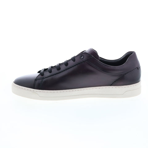 Bruno Magli Diego MB1DGOJ0 Mens Burgundy Leather Lifestyle Sneakers Shoes