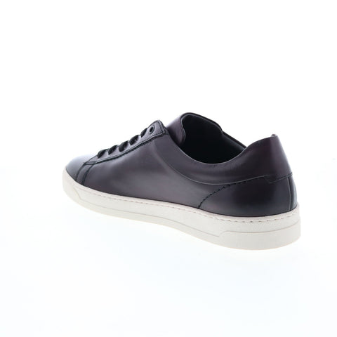 Bruno Magli Diego MB1DGOJ0 Mens Burgundy Leather Lifestyle Sneakers Shoes