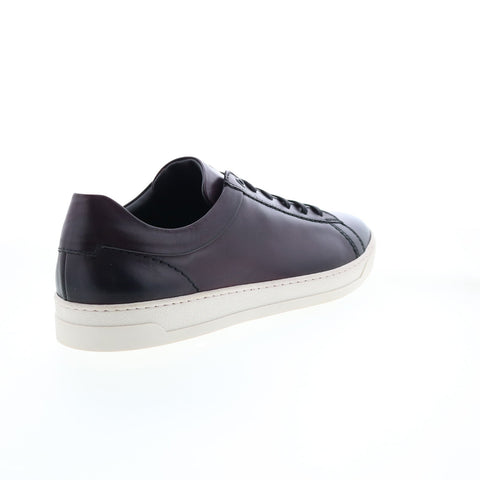 Bruno Magli Diego MB1DGOJ0 Mens Burgundy Leather Lifestyle Sneakers Shoes