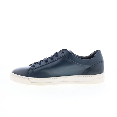 Bruno Magli Diego MB1DGONO Mens Blue Leather Lifestyle Sneakers Shoes