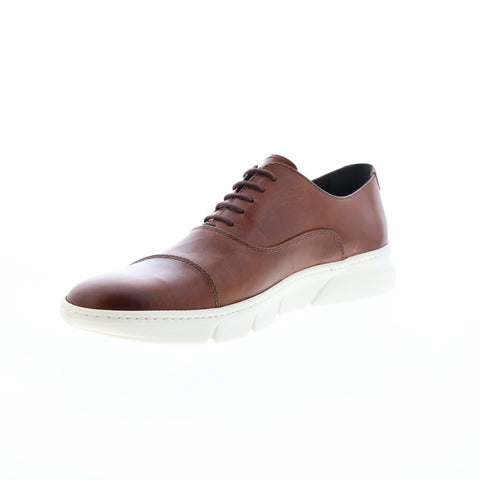 Bruno Magli Dixon MB1DIXB0 Mens Brown Oxfords & Lace Ups Cap Toe Shoes