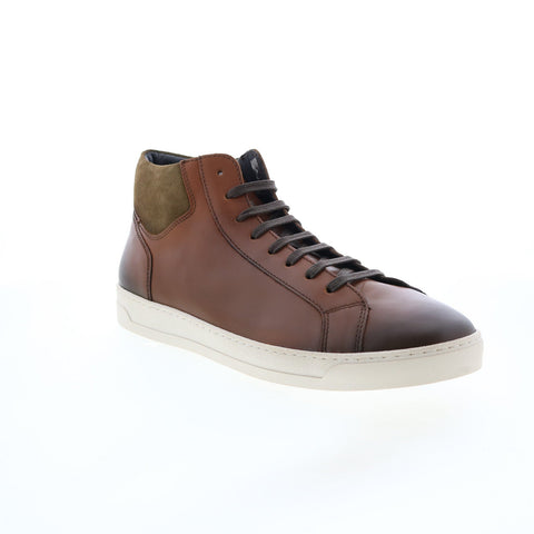Bruno Magli Dimento MB1DMTB0 Mens Brown Leather Lifestyle Sneakers Shoes