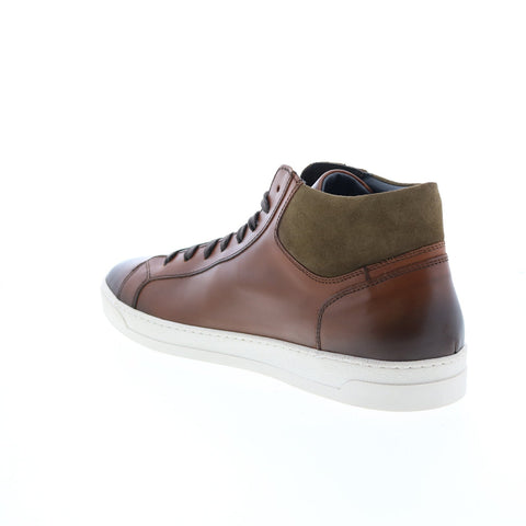 Bruno Magli Dimento MB1DMTB0 Mens Brown Leather Lifestyle Sneakers Shoes