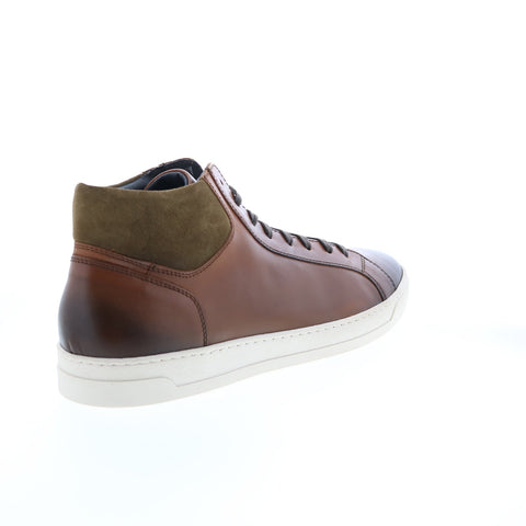 Bruno Magli Dimento MB1DMTB0 Mens Brown Leather Lifestyle Sneakers Shoes