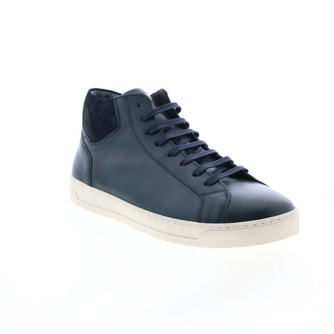 Bruno Magli Dimento MB1DMTN0 Mens Blue Leather Lifestyle Sneakers Shoes