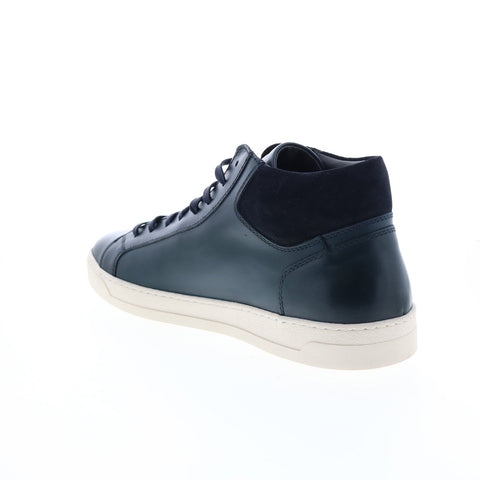 Bruno Magli Dimento MB1DMTN0 Mens Blue Leather Lifestyle Sneakers Shoes