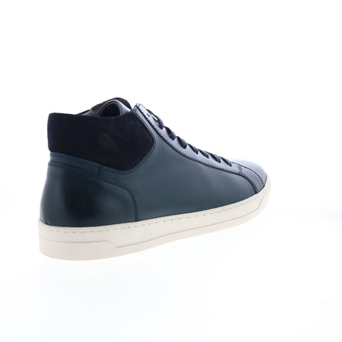 Bruno Magli Dimento MB1DMTN0 Mens Blue Leather Lifestyle Sneakers Shoes