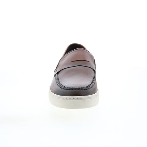 Bruno Magli Dolomite MB1DOLB0 Mens Brown Loafers & Slip Ons Penny Shoes