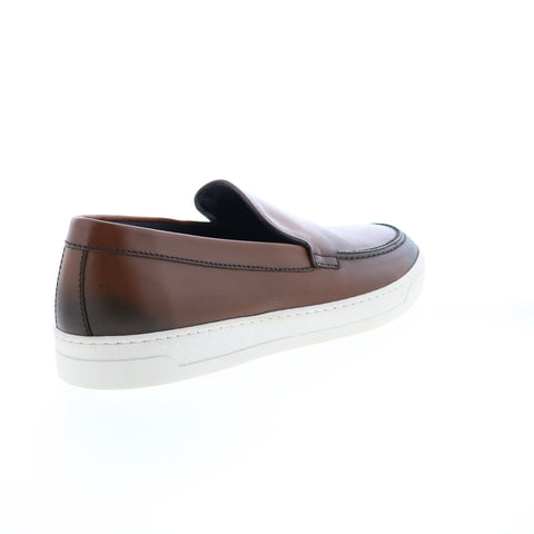 Bruno Magli Dolomite MB1DOLB0 Mens Brown Loafers & Slip Ons Penny Shoes