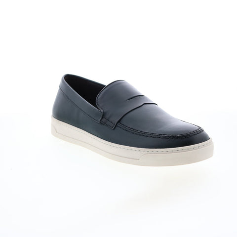 Bruno Magli Dolomite MB1DOLN0 Mens Blue Loafers & Slip Ons Penny Shoes