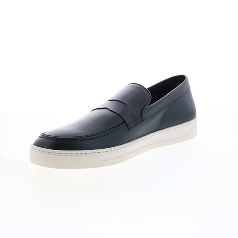 Bruno Magli Dolomite MB1DOLN0 Mens Blue Loafers & Slip Ons Penny Shoes
