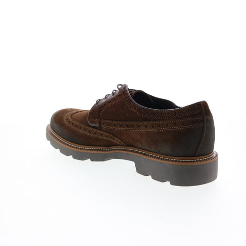 Bruno Magli Gil MB1GILD1 Mens Brown Oxfords & Lace Ups Wingtip & Brogue Shoes