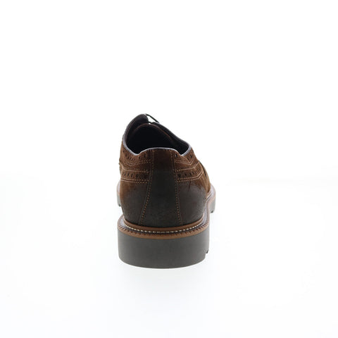 Bruno Magli Gil MB1GILD1 Mens Brown Oxfords & Lace Ups Wingtip & Brogue Shoes