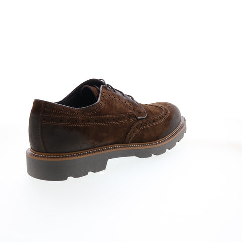 Bruno Magli Gil MB1GILD1 Mens Brown Oxfords & Lace Ups Wingtip & Brogue Shoes