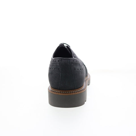 Bruno Magli Gil Mens Gray Oxfords & Lace Ups Wingtip & Brogue Shoes