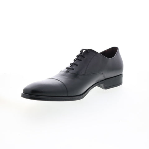 Bruno Magli Luna MB1LUNA0 Mens Black Oxfords & Lace Ups Cap Toe Shoes