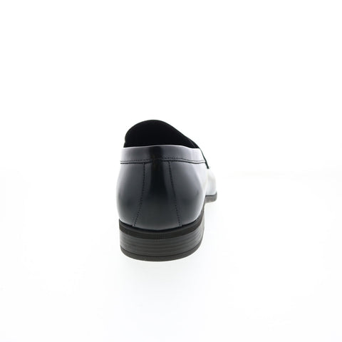 Bruno Magli Mineo MB1MINA0 Mens Black Loafers & Slip Ons Penny Shoes