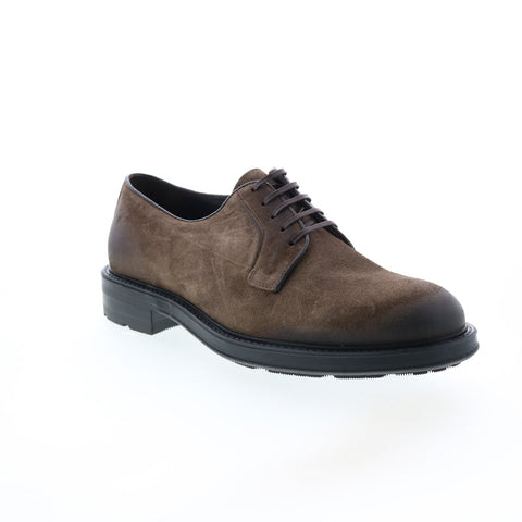 Bruno Magli Ozzy MB1OZYO1 Mens Brown Suede Oxfords & Lace Ups Casual Shoes