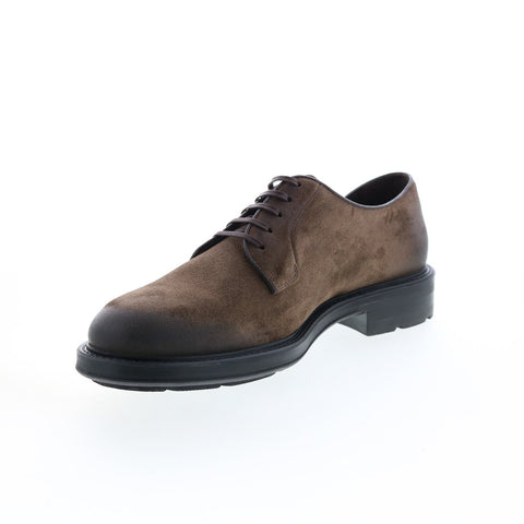 Bruno Magli Ozzy MB1OZYO1 Mens Brown Suede Oxfords & Lace Ups Casual Shoes