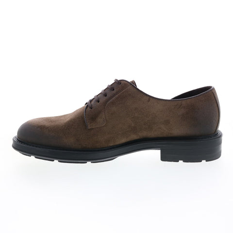 Bruno Magli Ozzy MB1OZYO1 Mens Brown Suede Oxfords & Lace Ups Casual Shoes