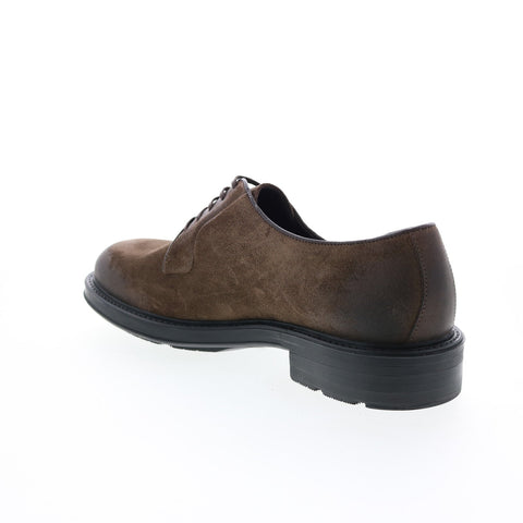 Bruno Magli Ozzy MB1OZYO1 Mens Brown Suede Oxfords & Lace Ups Casual Shoes