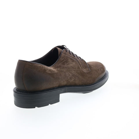 Bruno Magli Ozzy MB1OZYO1 Mens Brown Suede Oxfords & Lace Ups Casual Shoes