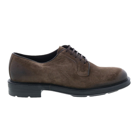 Bruno Magli Ozzy MB1OZYO1 Mens Brown Suede Oxfords & Lace Ups Casual Shoes