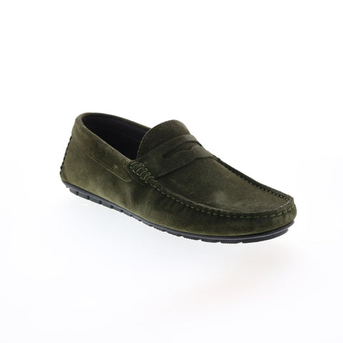 Bruno Magli Xeno MB1XNOP1 Mens Green Loafers & Slip Ons Moccasin Shoes