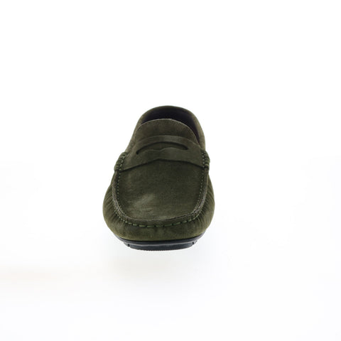Bruno Magli Xeno MB1XNOP1 Mens Green Loafers & Slip Ons Moccasin Shoes