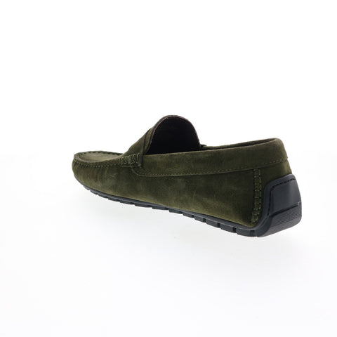 Bruno Magli Xeno MB1XNOP1 Mens Green Loafers & Slip Ons Moccasin Shoes