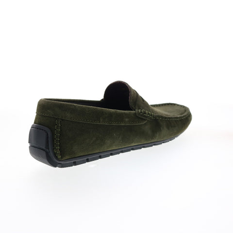 Bruno Magli Xeno MB1XNOP1 Mens Green Loafers & Slip Ons Moccasin Shoes