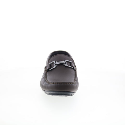 Bruno Magli Xavier MB1XVRC1 Mens Brown Loafers & Slip Ons Moccasin Shoes