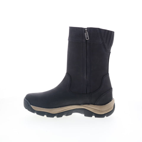 Jama Old West MB2066 Mens Black Wide Leather Cowboy Western Boots