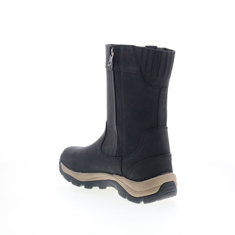 Jama Old West MB2066 Mens Black Wide Leather Cowboy Western Boots