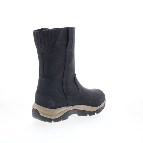 Jama Old West MB2066 Mens Black Wide Leather Cowboy Western Boots