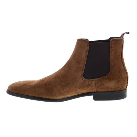 Bruno Magli Billy MB2BILB0 Mens Brown Suede Slip On Chelsea Boots