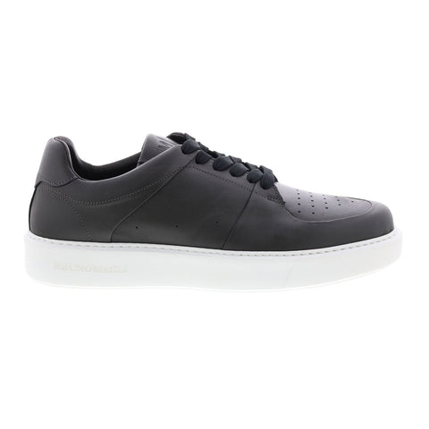 Bruno Magli Cesare MB2CESF0 Mens Gray Leather Lifestyle Sneakers Shoes