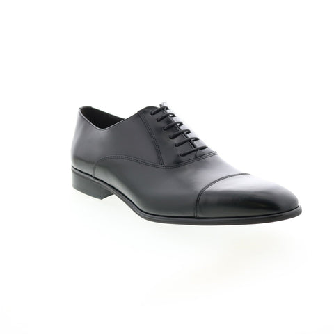 Bruno Magli Delano MB2DELA0 Mens Black Oxfords & Lace Ups Cap Toe Shoes