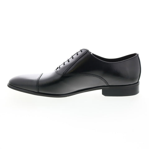 Bruno Magli Delano MB2DELA0 Mens Black Oxfords & Lace Ups Cap Toe Shoes