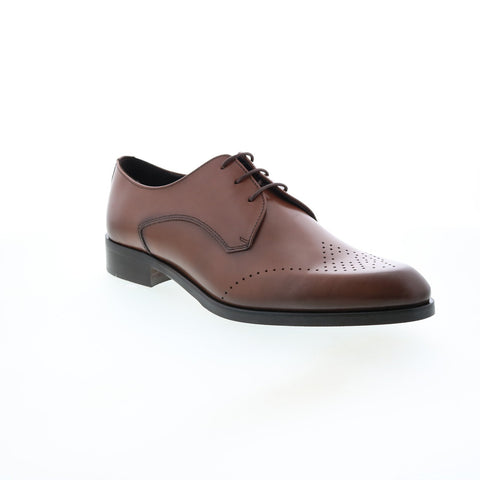 Bruno Magli Dragus MB2DRGB0 Mens Brown Oxfords & Lace Ups Plain Toe Shoes