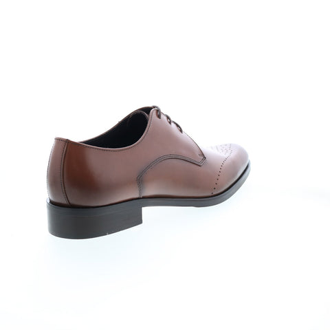 Bruno Magli Dragus MB2DRGB0 Mens Brown Oxfords & Lace Ups Plain Toe Shoes