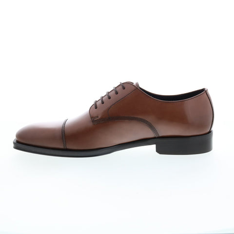 Bruno Magli Hanover MB2HANB0 Mens Brown Oxfords & Lace Ups Cap Toe Shoes