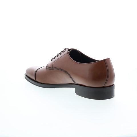 Bruno Magli Hanover MB2HANB0 Mens Brown Oxfords & Lace Ups Cap Toe Shoes