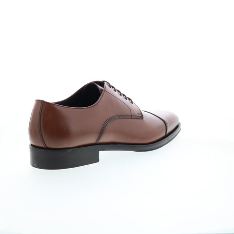 Bruno Magli Hanover MB2HANB0 Mens Brown Oxfords & Lace Ups Cap Toe Shoes