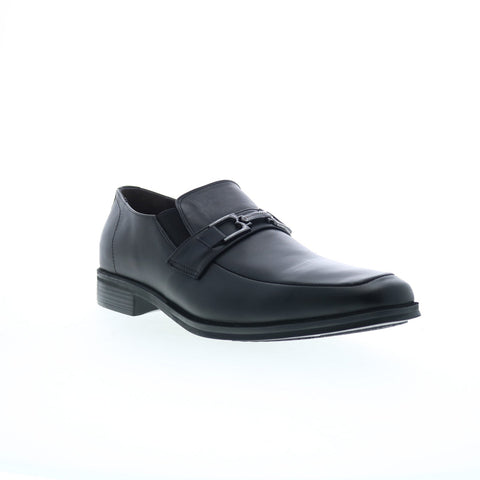 Bruno Magli Paul MB2PAUA0 Mens Black Leather Loafers & Slip Ons Casual Shoes